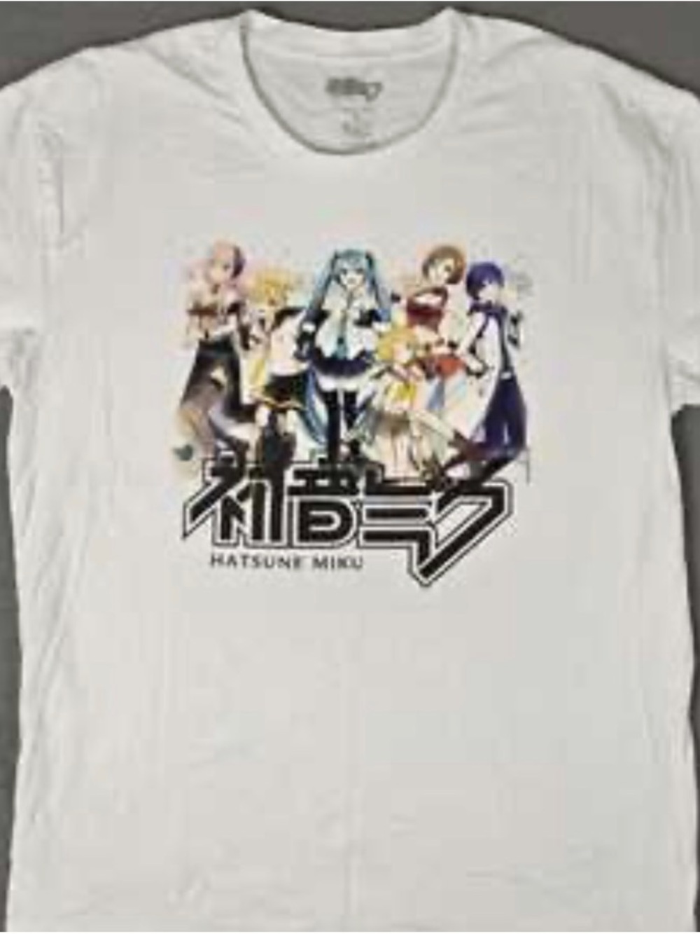 Hatsune Miku White Graphic T-Shirt | EUC | Sz M
